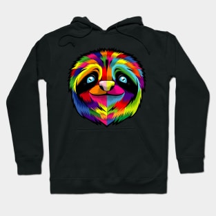 Sloth Pop Art Hoodie